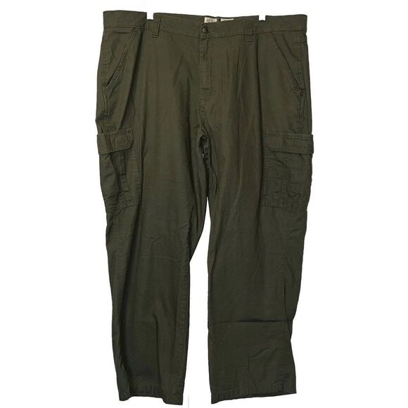 Red Head Brand Co. Cargo Pants Men’s Sz 44 X 30 Green Outdoor Work Hiking - Picture 1 of 14